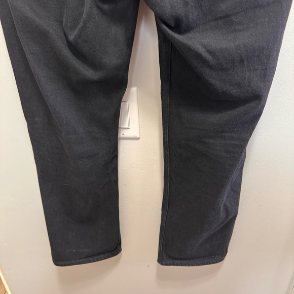 GAP Black 90s Straight High Rise Jeans Size 16 - Picture 6 of 8